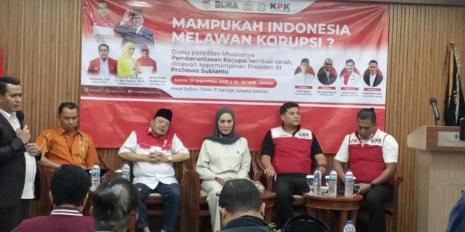 LSM LIRA Gelar Diskusi Nasional Mampuhkah Indonesia Melawan Korupsi